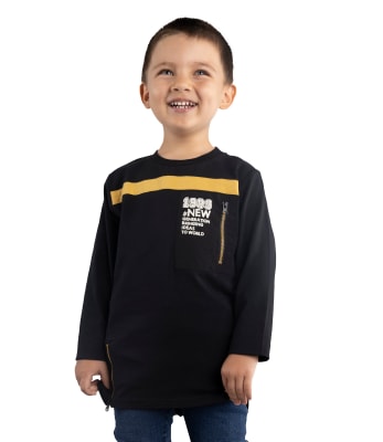 LIMONADA-POLERA MANGA LARGA 308143 NEGRO