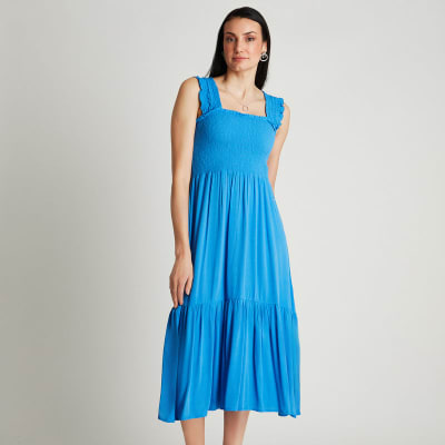 LORENZO DI PONTTI V25-VESTIDO MAXI MUJER 905150 AZUL1