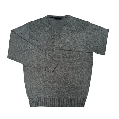 SWEATER LISO ALGODÓN M/L SANCHA-H62 GREY1