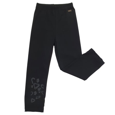 CALZA NIÑA BASICA NEGRO TALLA 2 A LA 81