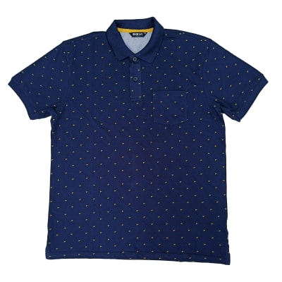 POLERA PIQUE M/C BORDADO SANPOL-H23 BLUE1