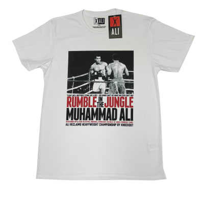 SPORT ZONE - POLERA M/C MUHAMMED ALI MUAISS23002 BLANCO1