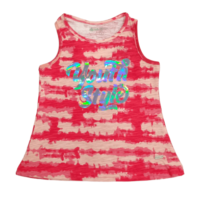 POLERA S/M NIÑA STYLE V22M20594G EXCEPTION ROJO1