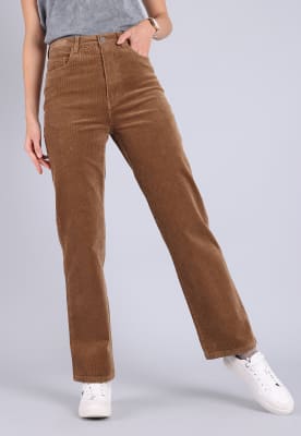 SOVIET I24-PANTALON COTELE MUJER AISMB02 CAFÉ2