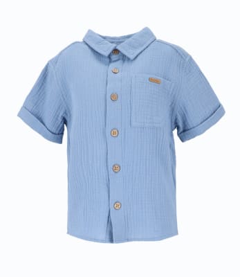 LIMONADA & BLACK AND BLUE V25-CAMISA M/C NIÑO B112612504583 AZUL1