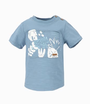 LIMONADA & BLACK AND BLUE V25-POLERA M/C BEBE NIÑO B120212505582 AZUL1