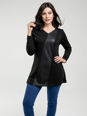 CHAFICA-POLERA APLICACIÓN ECOCUERO 2027-NEGRO1