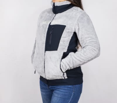 SAN GIOVANNI-CHAQUETA PLUSH MUJER SANPUL-M74 SILVER1