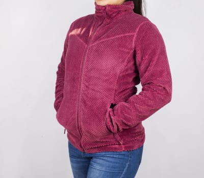 SAN GIOVANNI-CHAQUETA MUJER SANPUL-M75 BURGANDY1