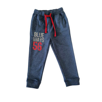 PANTALON BUZO BEBO 56 V23BPK-39 AZUL MELANGE1