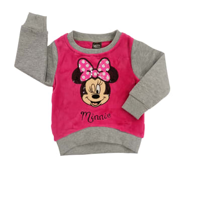 Tbc- Polerón Cerrado Niña Look Minnie 901155reg Rosado1