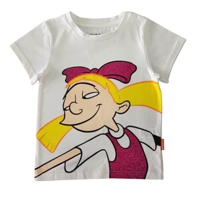 POLERA NIÑA M/C SPORT ZONE NICKELODEON NKIVSS22002 BLANCO1