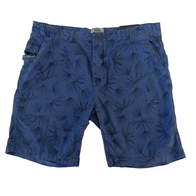 Bermuda Clásico Estampado Sanber H43 Navy Palms1