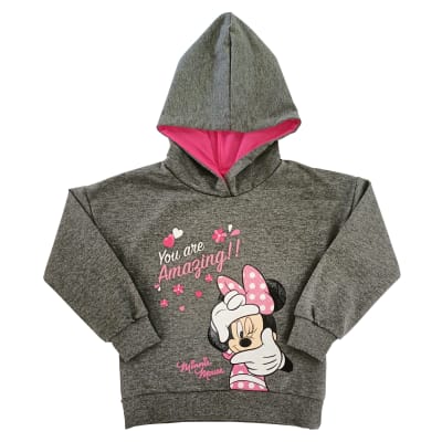 Tbc- Polerón Niña Cerrado Gorro Na Amazing Minnie 901099reg Gris1