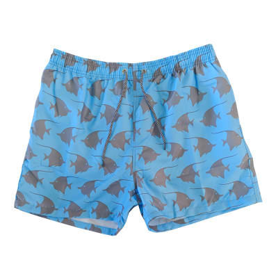 Short Baño Varón Lc5-C477 Celeste1