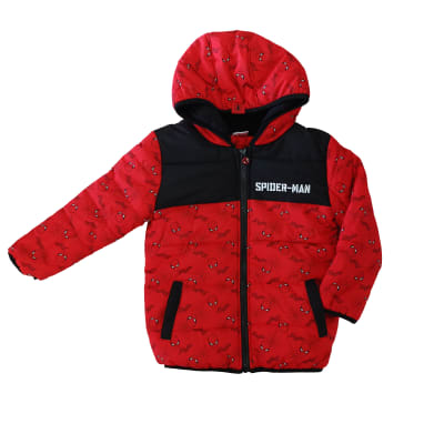 Tbc-Parka Niño Spiderman Spy 701557reg Rojo1