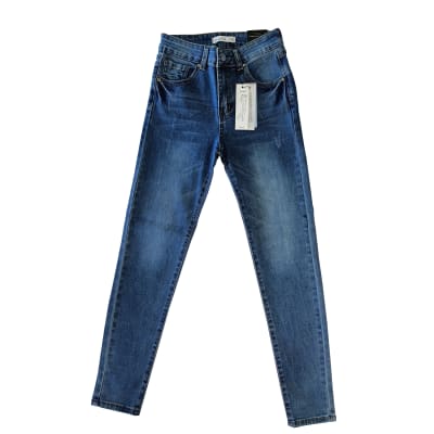 Just Denim- Jeans Mujer Gli Ff1458 A Azul