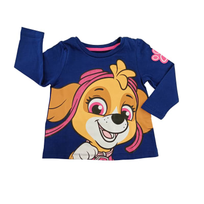 Tbc- Polera M/L Niña Toddlera Skye Punch Paw Patrol 804557reg Azul1