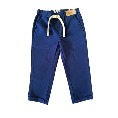 PANTALON BEBO GABARDINA V23BP-26 AZUL1