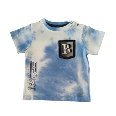 POLERA BEBO M/C TIE DYE V23B23128 CELESTE1
