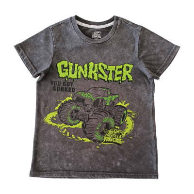 POLERA MANGA CORTA SPORT ZONE HOTWHEELS HWIISS23012 ACERO1