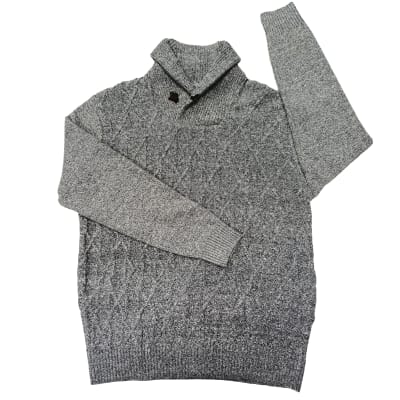 SWEATER CUELLO ALTO SANCHA-H50 GRIS