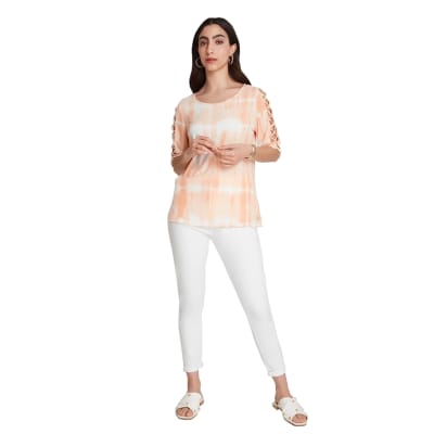 POLERA MUJER 101081 NARANJO LORENZO DI PONTTI1