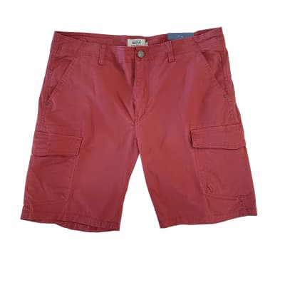 Bermuda Cargo Liso Sanber H35 Burgundy1