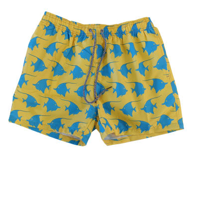 Short Baño Varón Lc5-C477 Amarillo1