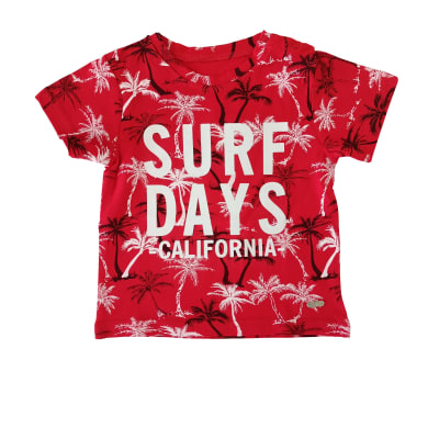 POLERA BEBO M/C SURF V23B23129 ROJO1