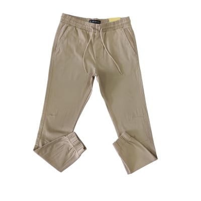 Pantalón Hombre Jogger Sj-009 Beige1