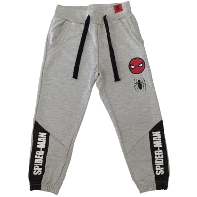 Tbc-Pantalón Buzo Niño Icono Araña Spiderman 701756 Gris1