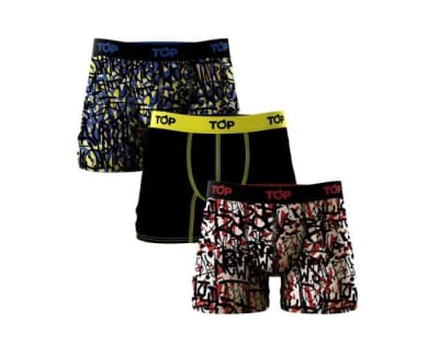 TOP-BOXER DE HOMBRE PACK 3 LATINO URBANO (208P3NAV23) 208P3NAV23C4 VARIOS COLORES1