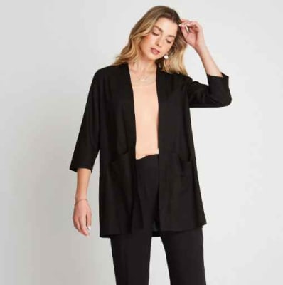 LORENZO DI PONTTI -TAPADO MUJER 113113 NEGRO1