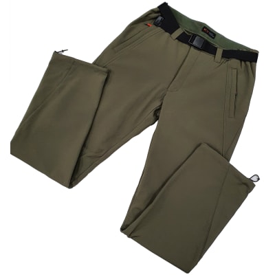 PANTALON DE SOFTSHELL HOMBRE CAFÉ1