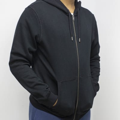 SAN GIOVANNI-POLERON FRANELA LISO SANRON-H25 BLACK1