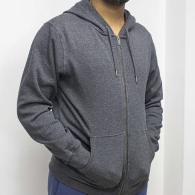 SAN GIOVANNI-POLERON FRANELA LISO SANRON-H25 STEEL MELANGE2