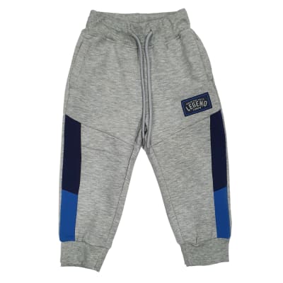 PANTALON BUZO NIÑO  LEGEND GRIS1