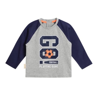 EXCEPTION I24-POLERA M/L GOL BEBO I24BTS-35 GRIS2