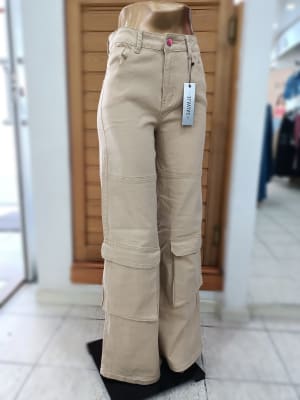 JUST DENIM-JEANS MUJER SALVAJE GXR-2128WL  BEIGE2