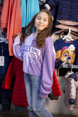 POLERON NIÑA SPORT V23MPOL-14G MORADO1