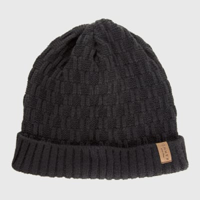 KANNU I24-GORRO KNITTED BASICO KNLI28304N NEGRO (UNISEX)1