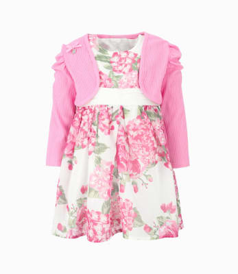 LIMONADA & BLACK AND BLUE V25-VESTIDO CRUDO BEBE NIÑA L1213125010321