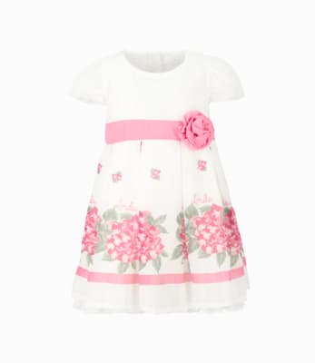 LIMONADA & BLACK AND BLUE V25-VESTIDO CRUDO BEBE NIÑA L1213125020321