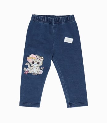 LIMONADA & BLACK AND BLUE V25-CALZA NIÑA L127212505092 DENIM AZUL1