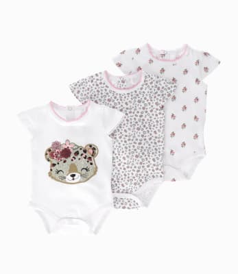 LIMONADA & BLACK AND BLUE V25-PACK BODY BEBE NIÑA L139512502011 BLANCO1