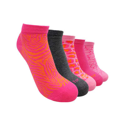 TOP V25-CALCETIN TOBILLERO MUJER VESTIR PACK 5 M600P5 C10 VARIOS1