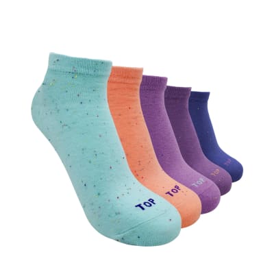 TOP V25-CALCETIN TOBILLERO VESTIR MUJER PACK 5 M600P5 C11 VARIOS1