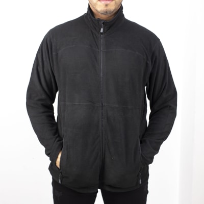 SAN GIOVANNI-MICROPOLAR DELGADO CON CIERRE SANPUL-H82 BLACK2