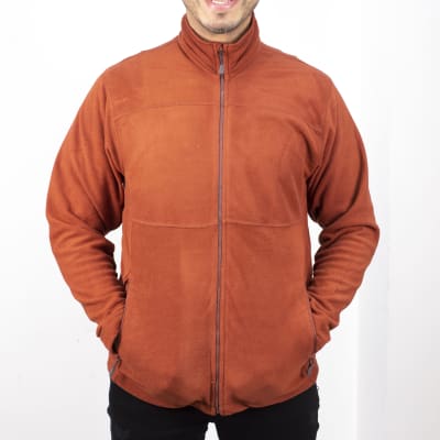 SAN GIOVANNI-MICROPOLAR DELGADO CON CIERRE SANPUL-H82 ORANGE1